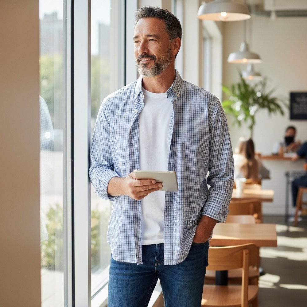UNTUCKit Plaid Button Down